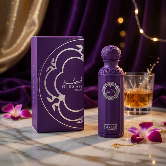 Embrace Middle Eastern Luxury with Qissah Voila: A Feminine Floral Musk Perfume