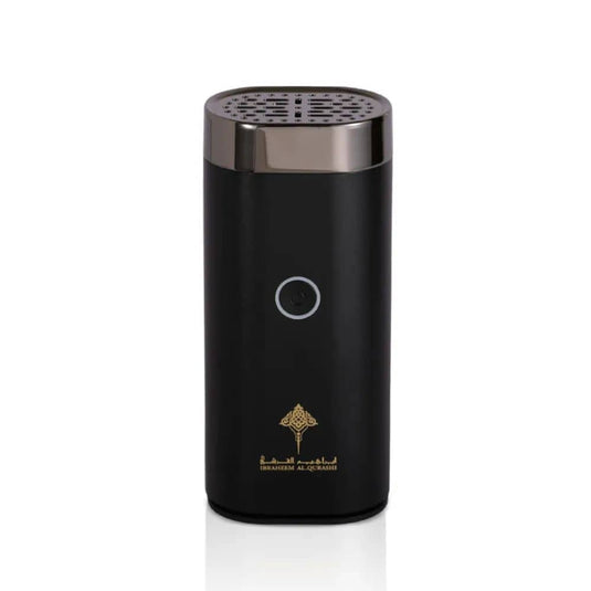 Worood Oud Fragrances electric incense burner in sleek black design for aromatic experiences