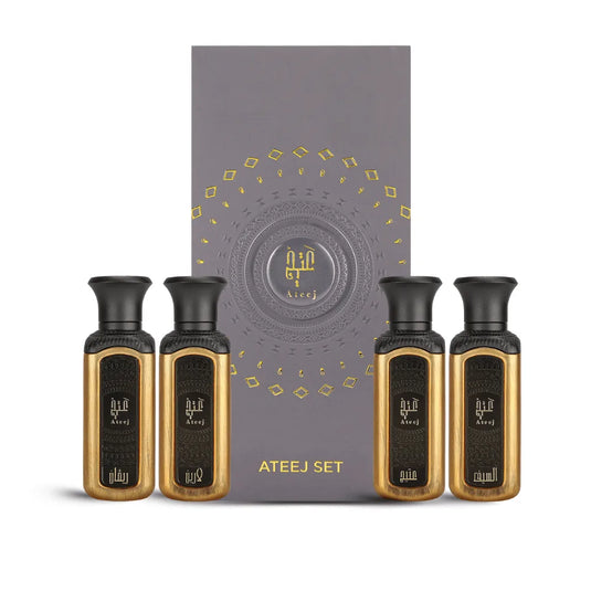 Ateej Mini Set - 4x50ml Luxury Oud Collection