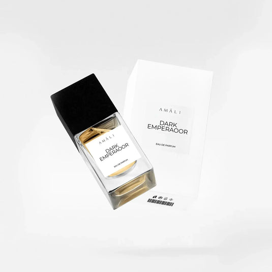 Amali Dark Emperoor Perfume Bottle with Elegant Packaging Featuring Tom Ford Perfume Oud Wood Scent