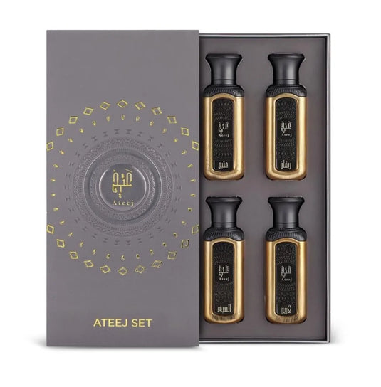 Ateej Mini Set - 4x50ml Luxury Oud Collection